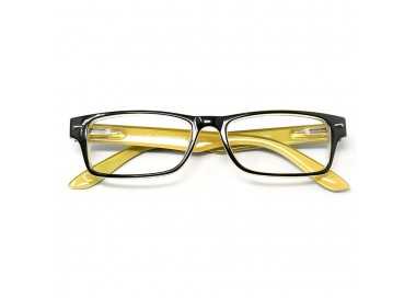Gafas Lectura Kansas Negro / Amarillo. Aumento +3,5 Gafas De Vista, Gafas De Aumento, Gafas Visión Borrosa
