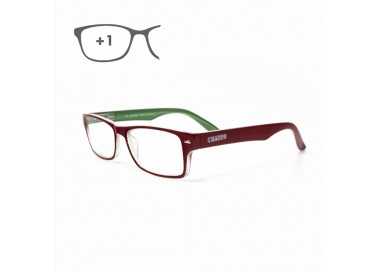 Gafas Lectura Kansas Rojo / Verde. Aumento +1,0 Gafas De Vista, Gafas De Aumento, Gafas Visión Borrosa