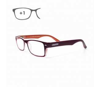 Gafas Lectura Kansas Morado / Naranja. Aumento +1,0 Gafas De Vista, Gafas De Aumento, Gafas Visión Borrosa