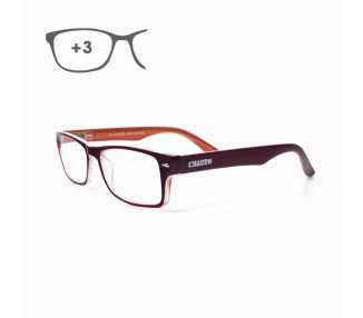 Gafas Lectura Kansas Morado / Naranja. Aumento +3,0 Gafas De Vista, Gafas De Aumento, Gafas Visión Borrosa