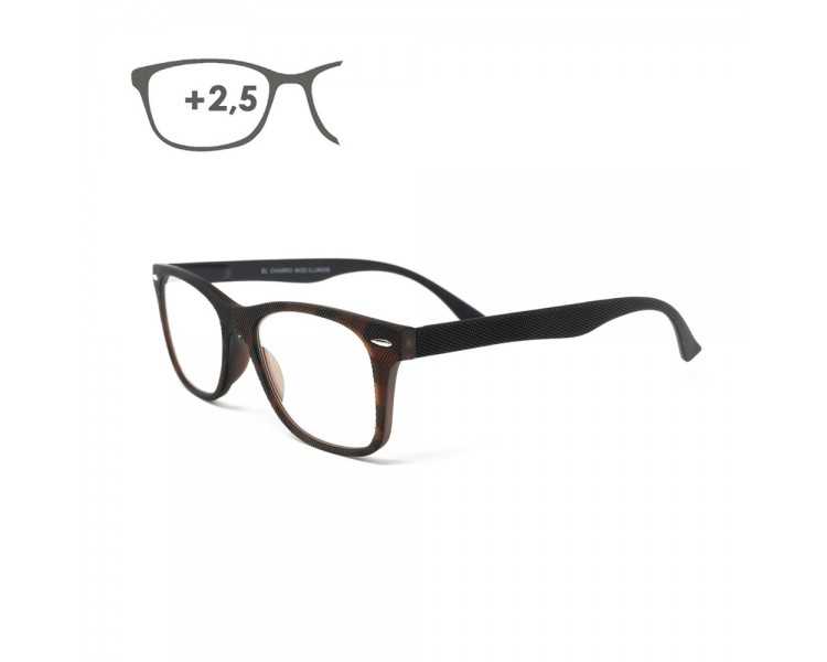 Gafas Lectura Illinois Estampado Carey Aumento +2,5 Gafas De Vista, Gafas De Aumento, Gafas Visión Borrosa
