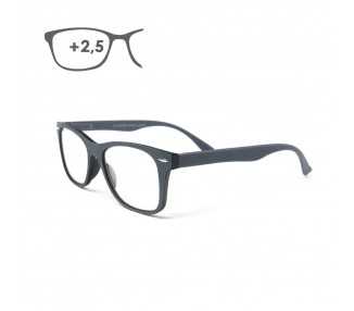 Gafas Lectura Illinois Gris Aumento +2,5 Gafas De Vista, Gafas De Aumento, Gafas Visión Borrosa