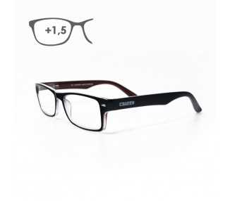 Gafas Lectura Kansas Azul Oscuro / Rojo. Aumento +1,5 Gafas De Vista, Gafas De Aumento, Gafas Visión Borrosa