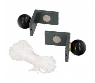 Juego Angulares Magneticos Para Reglas 40x40 mm. Nivel Pared, Nivelador Pared.
