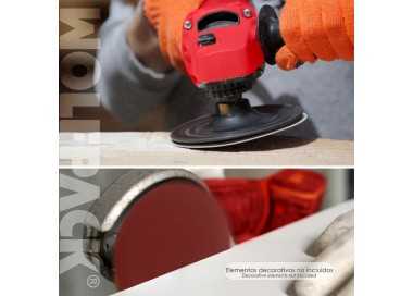 Lija Recambio Velcro Para Amoladora Ø 115 mm. Grano  40 (10 Piezas)