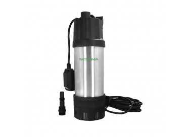 Bomba Aguas Limpias Sumergible Multietapa 1000 W. 5.200 lts/hora, Profundidad 7 Mts, Elevación 35 mts. Presion Max: 3,5 Bares