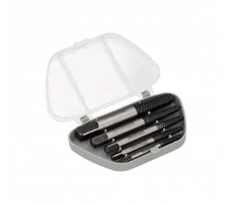 Juego Extractores Conicos Para Tornillos (5 Piezas). Medidas 3 A 18 mm. Extractor Tornillos, Saca Tornillos.