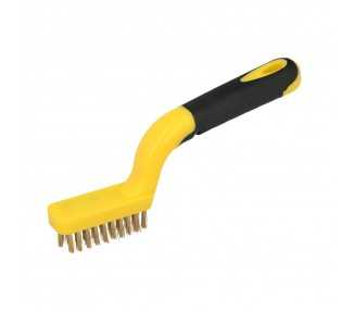 Cepillo Manual Acero Latonado Bujias | Cepillo De Puas | Cepillo Para Metales | Cepillo Abrasivo