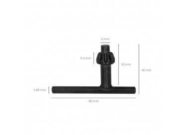 Llave Portabrocas Para Taladro Ø 13 mm. llave De Repuesto Para Taladro Universal, Llave De Mandril