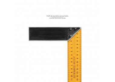 Escuadra Metalica 400 mm. Escuadra Carpintero, Escuadra Construcción,