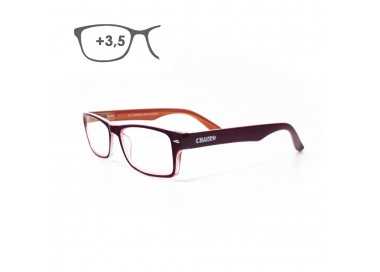 Gafas Lectura Kansas Morado / Naranja. Aumento +3,5 Gafas De Vista, Gafas De Aumento, Gafas Visión Borrosa