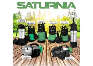 Bomba Aguas Limpias Sumergible 250 Watt. 5.500 lts/hora, Profundidad 5 Mts, Elevación 4,5 mts. Particulas max. Ø 2-3 mm.