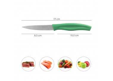 Cuchillo Nuuk Mondador Hoja Acero Inoxidable 9 cm. Verde (1 Unidad)