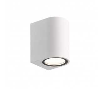 Lampara Aplique Oval Exterior GU10 IP65 Color Blanco Aplique Techo, Luz Jardín, Lámpara Jardín, Luz Exterior, Aplique Jardín