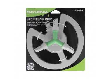 Aspersor Plastico Giratorio 3 Brazos.
