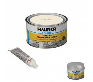 Masilla Para Marmol Color Beige 375ml. Con Endurecedor