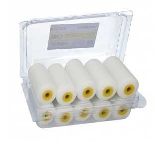 Rodillo Espuma Recambio Para Esmalte Acrilico 100 mm.  Set 10 Rodillos. Rodillo Espuma, Rodillo Pintura Acrilica