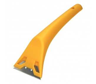 Rascavidrios Plastico Amarillo Hoja 60 mm. Rasqueta Vitroceramica, Rascador Vidrio, Rascador Vitroceramica,
