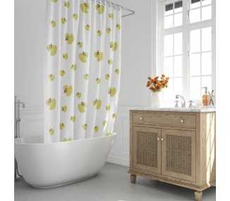 Cortina Ducha Patitos 180x200 cm. Impermeable
