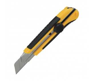 Cutter Ancho Profesional Hoja Acero Sk5 25mm.