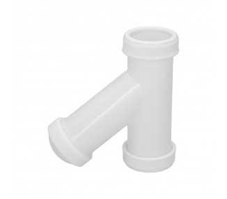 Sifon En  Y, 1 1/2" Salida Ø 40 Mm Para Tubos Lisos