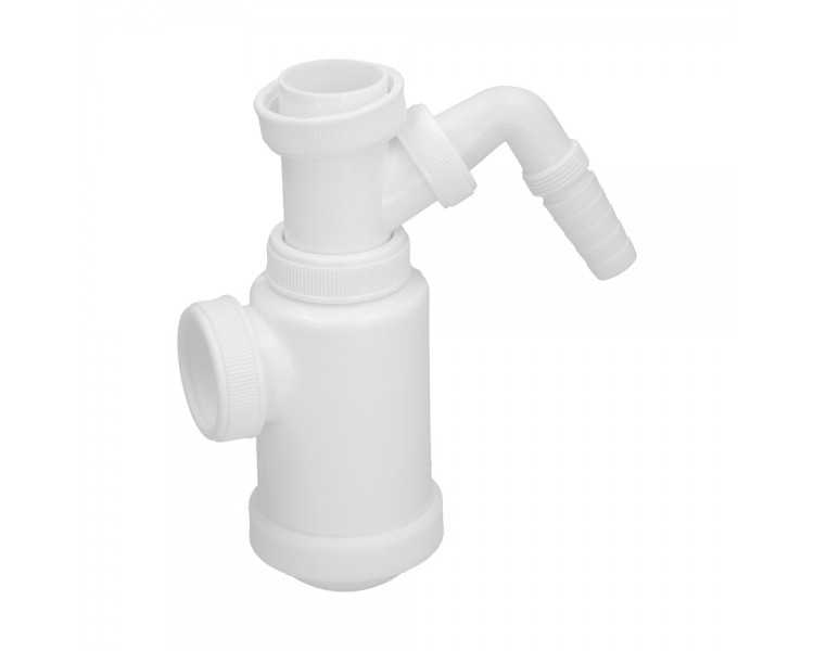 Sifon Botella Extensible T-4-T  1  1/2 Toma Lavadora