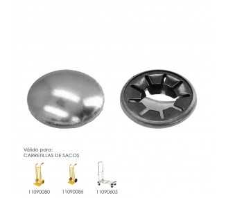 Tapon Recambio Rueda Carretilla Sacos (2 Unidades)