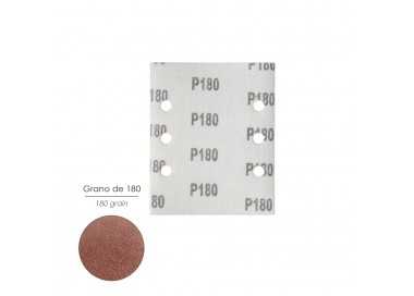 Lija Recambio Con Velcro 114x140 mm. Con Agujeros Grano  180 (10 Piezas)