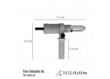 Kit Remachadora Para Taladro