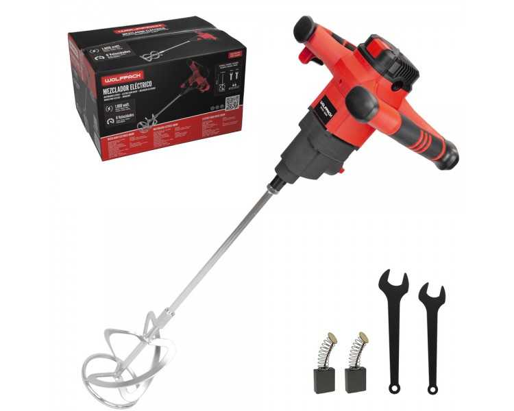 Mezclador Electrico 1800 Watt 6 Velocidades Con Variador de Potencia
