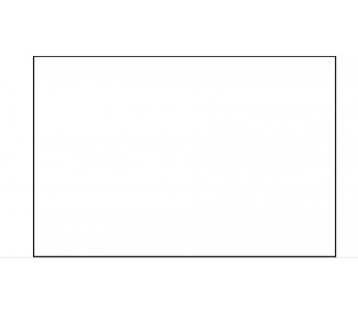 Lamina Adhesiva Blanco Mate 45 cm. x 20 metros