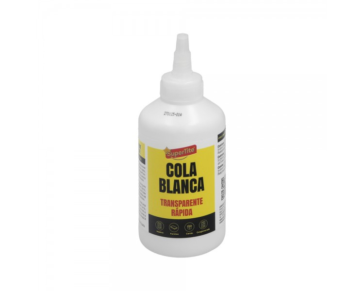 Cola Blanca Transparente Botella 250 Gr.