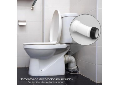 Manguito Inodoro Extensible T-118M Mini 350 mm.