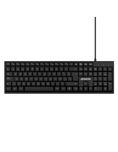 Phoenix k100 teclado multimedia usb...
