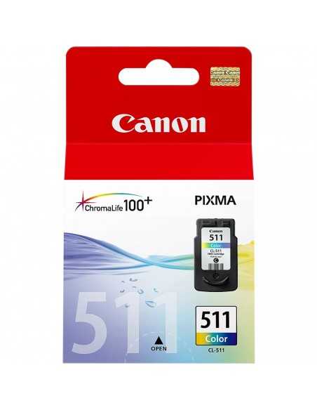 Cartucho tinta canon cl 511 tricolor 9ml mp240 - 250 - 260 - 270 mp 480 - 490 mx 320 - 330
