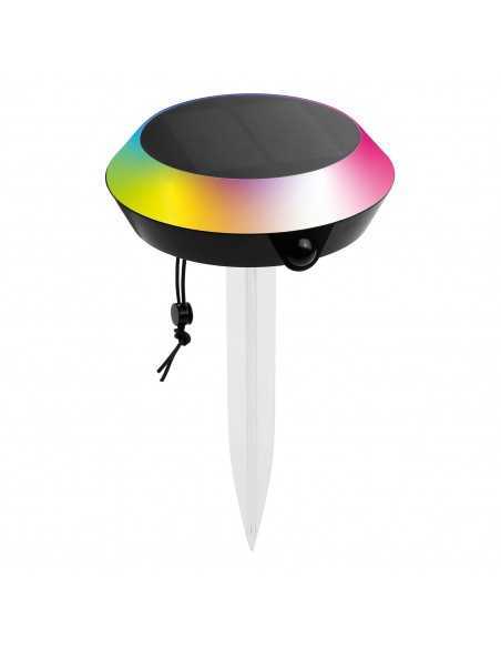 Lampara de luz solar muvit io wireless mesh + sensor de movimiento
