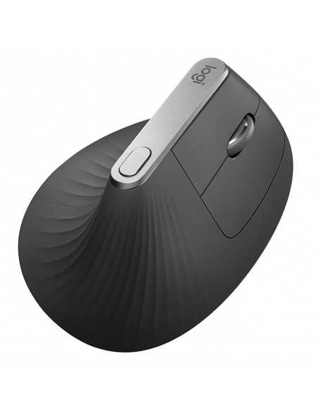 Ratón inalámbrico vertical logitech mx 4000 dpi negro