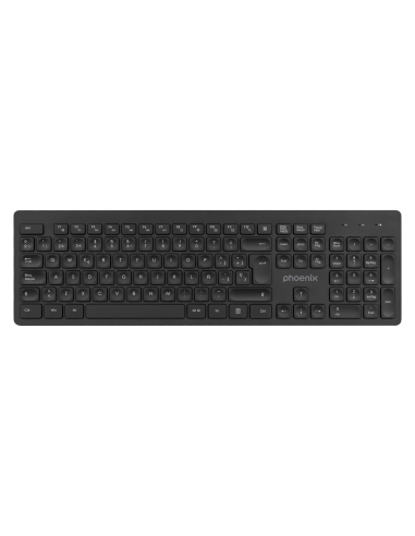 Teclado inalambrico qwerty phoenix...