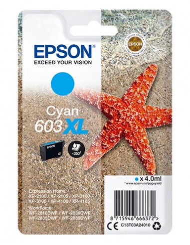 Cartucho tinta epson c13t03a24010...