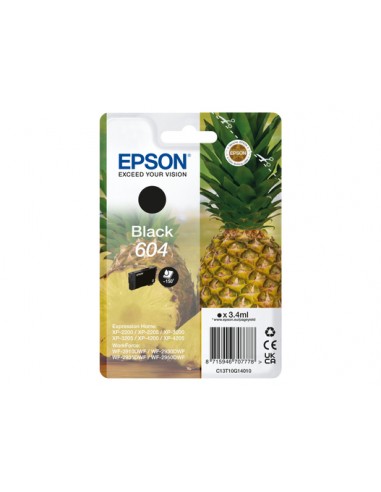 Cartucho epson 604 negro c13t10g14010...