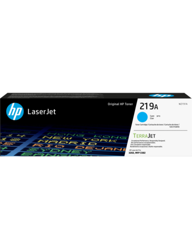 Toner hp 219a cyan original laserjet