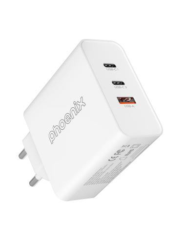 Cargador tipo c 65w gan phoenix...