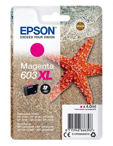 Cartucho tinta epson c13t03a34010...