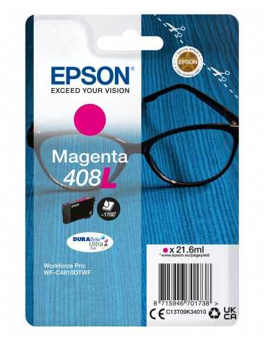 Cartucho tinta epson 408l magenta durabrite...