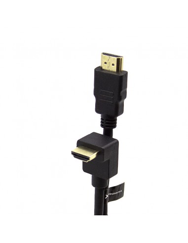 Cable hdmi a - a 90 grados awg 24...