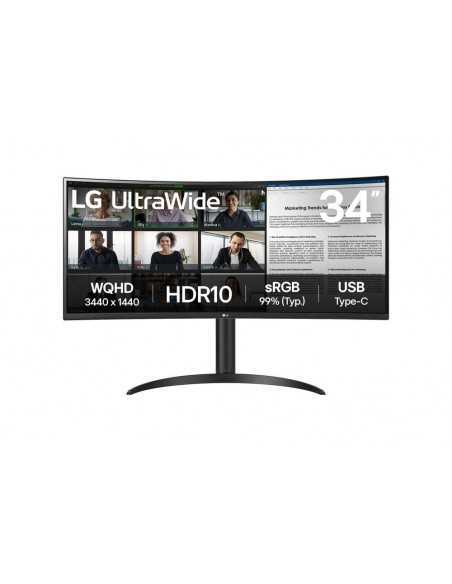 Curvo lg 34wr50qk 34 pulgadas 3440 x 1440 5ms hdmi displayport