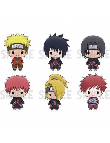 Figuras megahouse naruto chokorin mascot set vol. 2 6 articulos