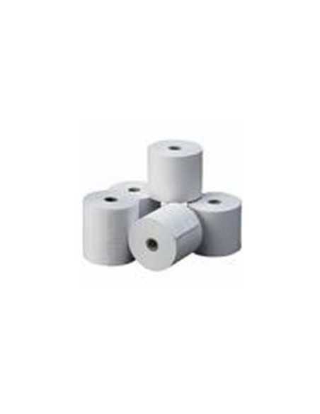 Rollo de papel matricial impresora ticket sin copia 76mmx65cm no termico