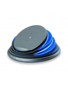 Cargador inalambrico conceptronic gorgon02g qi 10w gris