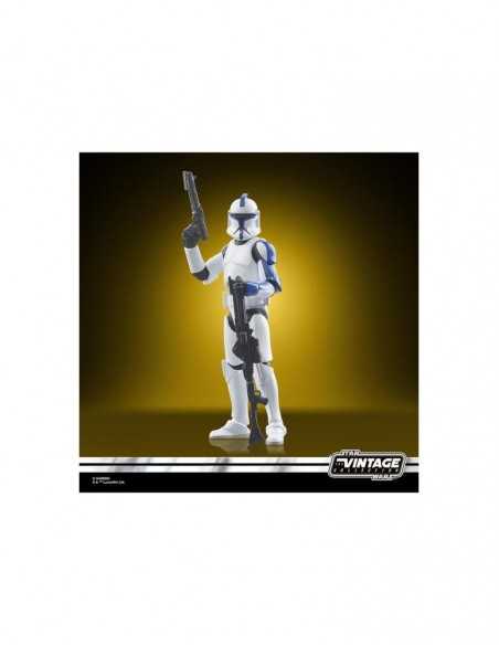 Figura hasbro star wars ahsoka clone trooper lieutenament